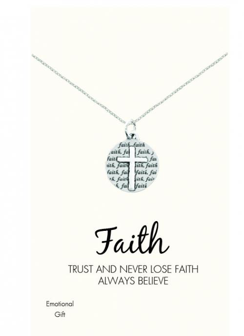 Faith Pendant Necklace